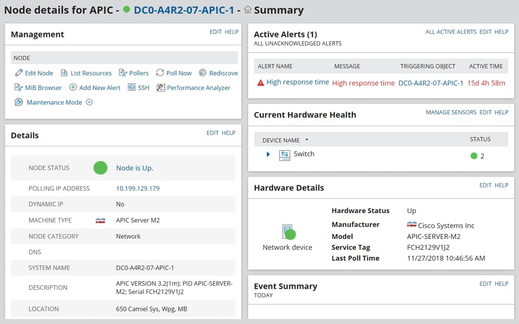 Cisco Network Device Monitoring Tool Use case type 1 0 Features Array Item - features item image