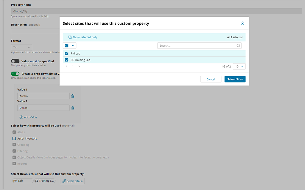 Enterprise Operations Console - tab6 image en-us