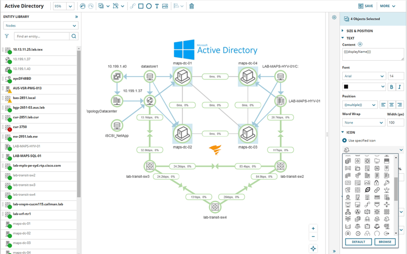 Orion Maps – IT Mapping Solution Use case type 1 3 Features Array Item - features item image