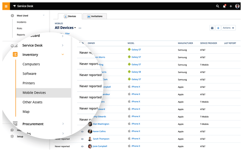 Hardware Inventory Management Software 0 Features Array Item - features item image