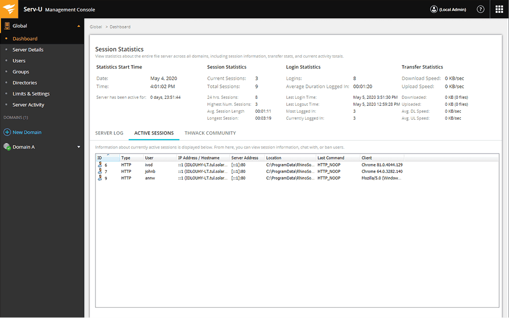 FTP Server for Windows - Safe FTP Solution Serv-U Use Case Layout Feature Detail Image 2