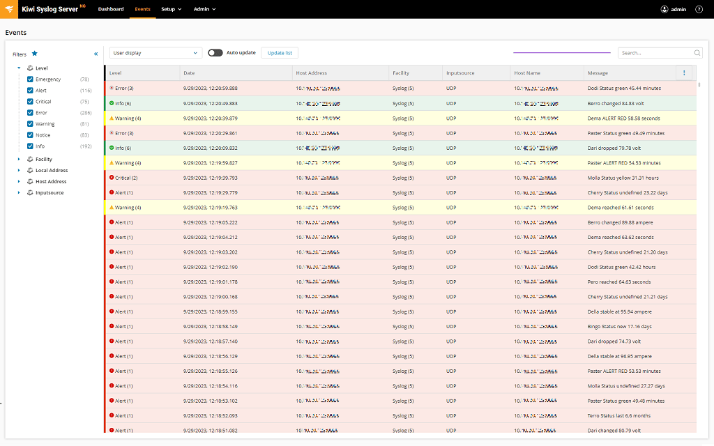 Log and Syslog Viewer for Windows - Kiwi Syslog Server NG | SolarWinds
