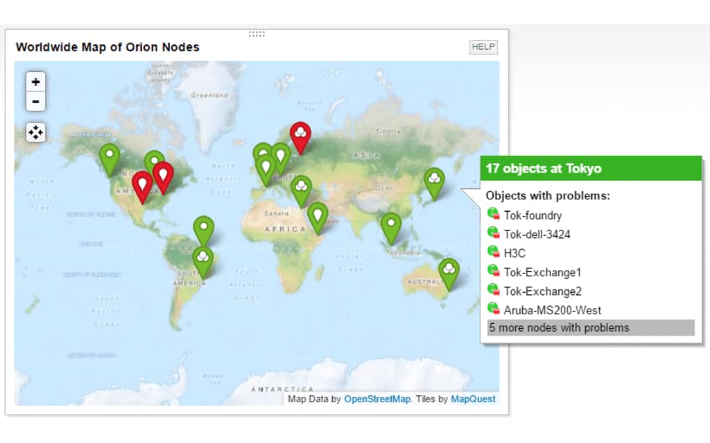 Application Mapping Tool - Server Infrastructure Map Software | SolarWinds