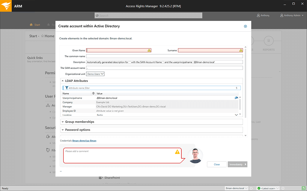Access Management System - User Access Rights Control | SolarWinds