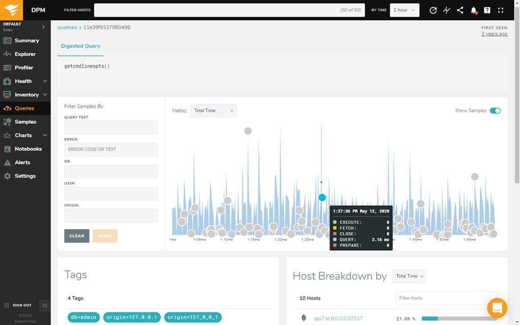 Troubleshoot Database Issues and Diagnose Outages Use case type 1 3 Features Array Item - features item image