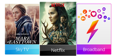 Sky TV, Netflix & Ultrafast Broadband