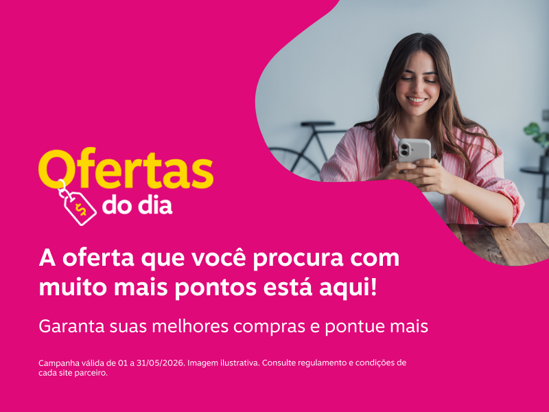 A oferta que você procura com muito mais pontos está aqui! Garanta suas melhores compras e pontue mais