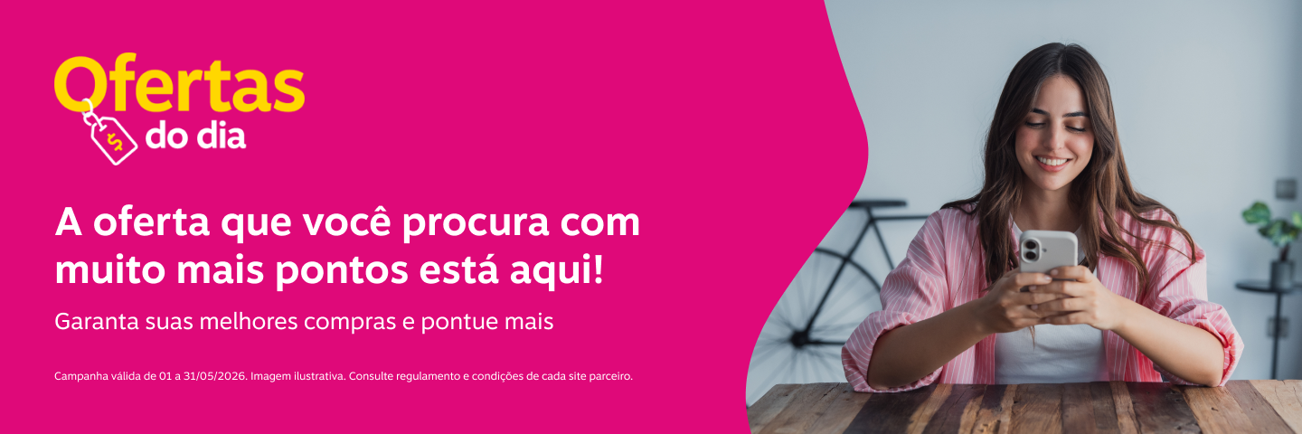 A oferta que você procura com muito mais pontos está aqui! Garanta suas melhores compras e pontue mais