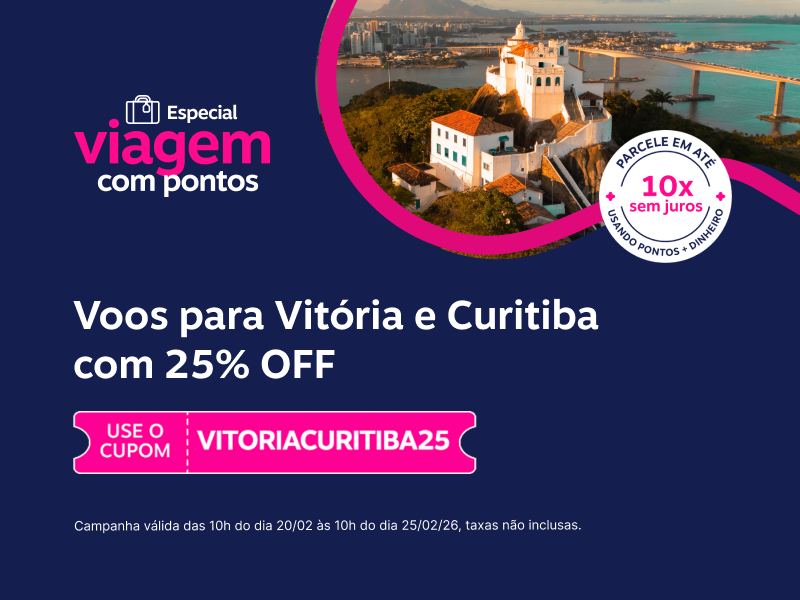 Vai viajar? Garanta 15% de desconto em hotéis e carros. Use pontos ou pontos + dinheiro e aproveite! 