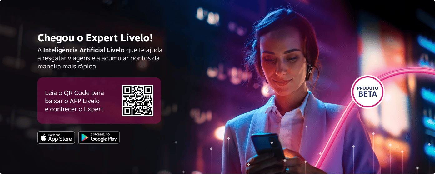 A Inteligência Artificial Livelo que te ajuda a resgatar viagens e a acumular pontos da maneira mais rápida.