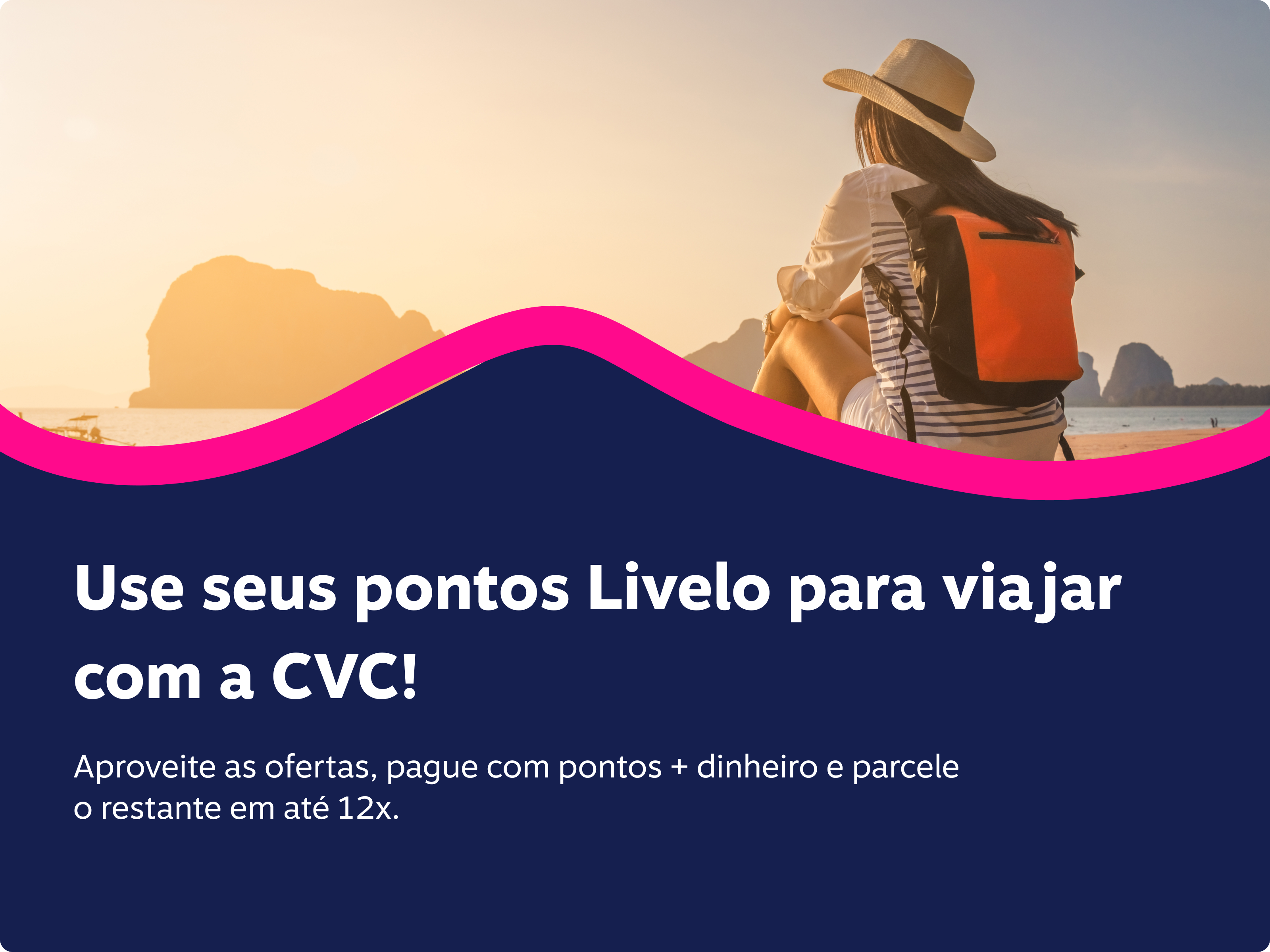 Banner CVC parceiro Livelo