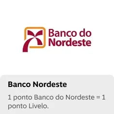 , ir para /parceiros-para-livelo/banco-do-nordeste