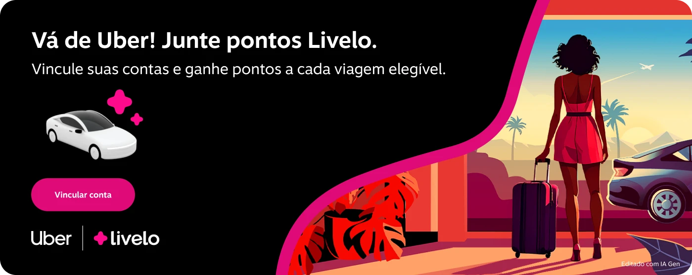 Vincule suas contas e acumule pontos a cada corrida elegível. É rápido, fácil e você ainda pode aproveitas ofertas especiais por tempo limitado!