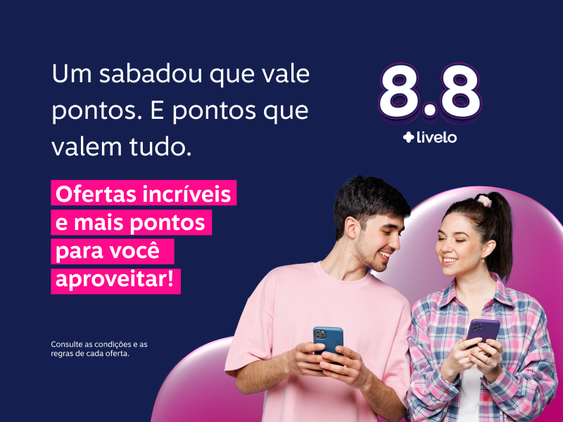 Um sabadou que vale pontos. E pontos que valem tudo. Ofertas incríveis e mais pontos para você aproveitar!