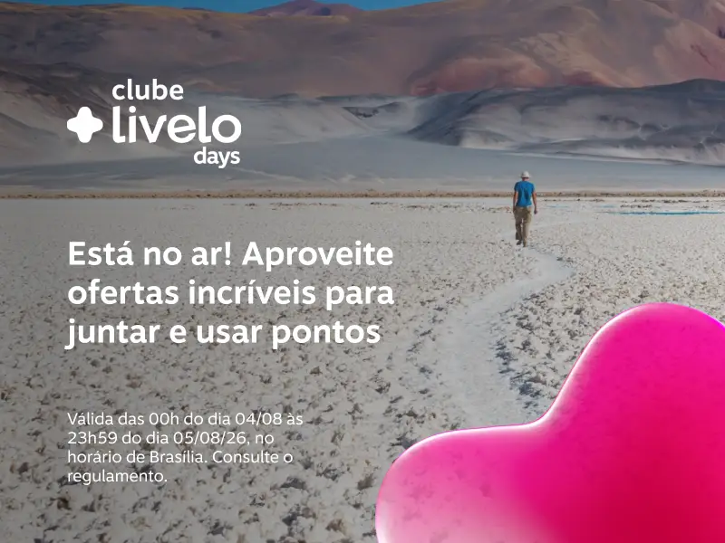 Está no ar! Aproveite ofertas incríveis para juntar e usar pontos.
