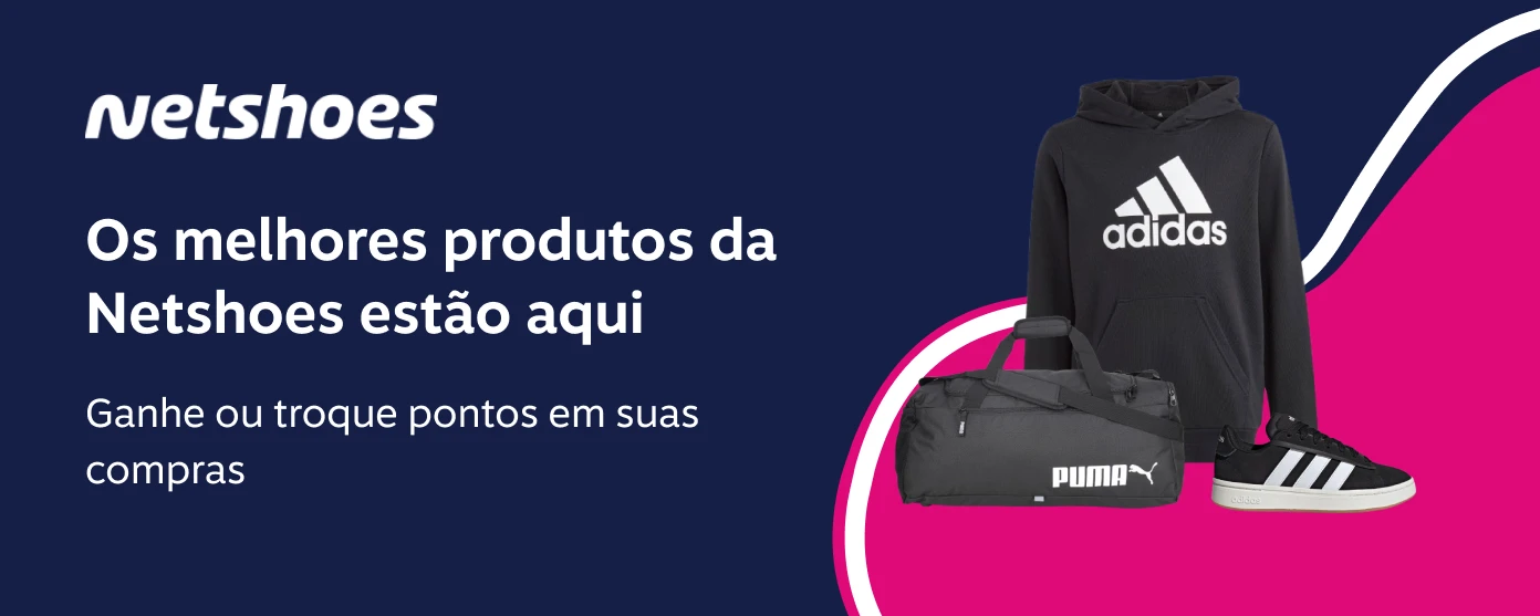 Os melhores produtos da Netshoes estão aqui
