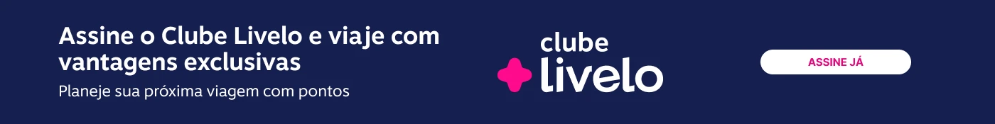 Assine o Clube Livelo e viaje com vantagens exclusivas, imagem clicável, ir para https://www.livelo.com.br/ofertas-clube