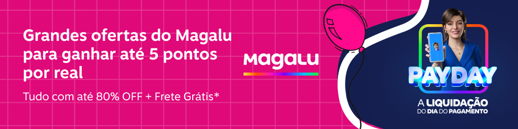 Grandes ofertas do Magalu para ganhar até 5 pontos por real, imagem clicável, ir para https://www.livelo.com.br/juntar-pontos/parceiros/magalu/MZL