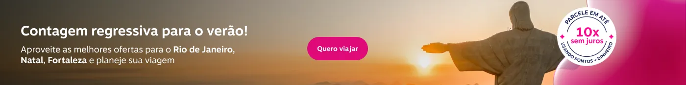 Contagem regressiva para o verão! Aproveite as melhores ofertas para o Rio de Janeiro, Natal, Fortaleza e planeje sua viagem, imagem clicável, ir para https://www.livelo.com.br/ofertas-passagens?destination=GIG%2CSDU%2CNAT%2CFOR&period=1-2%2C3-6%2C7-12%2C13-20