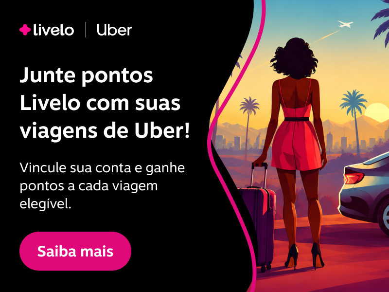 Vincule suas contas e acumule pontos a cada corrida elegível. É rápido, fácil e você ainda pode aproveitas ofertas especiais por tempo limitado!