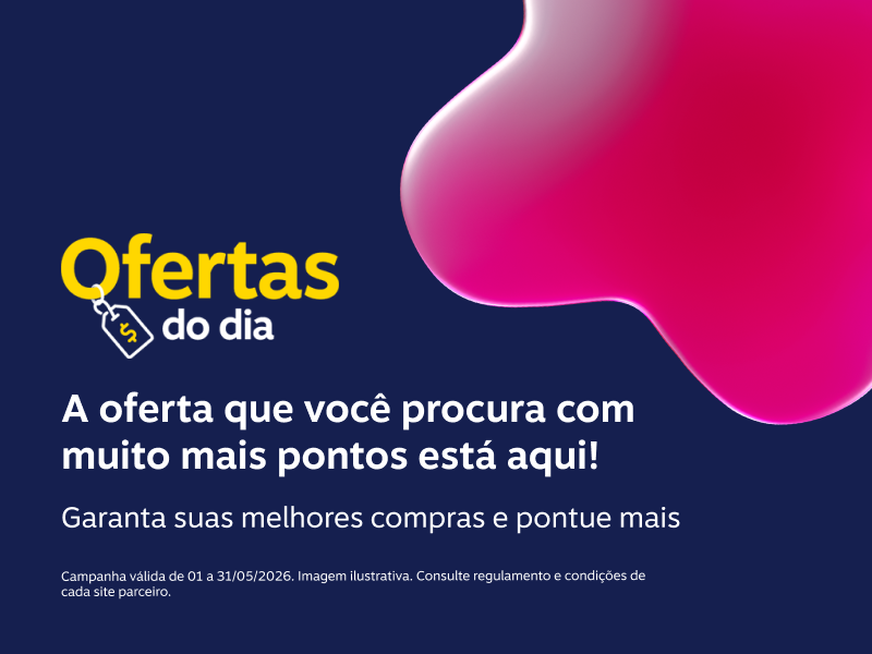 A oferta que você procura com muito mais pontos está aqui! Garanta suas melhores compras e pontue mais