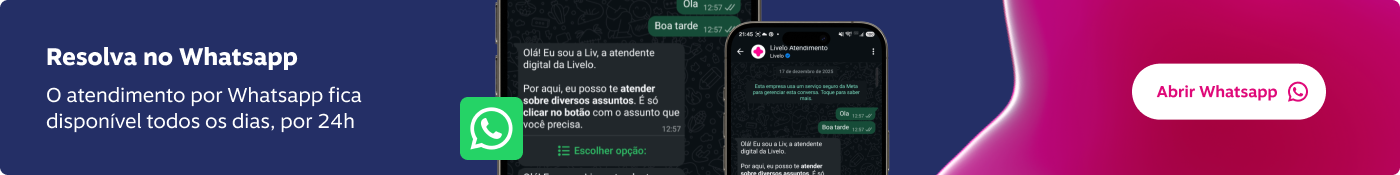 Resolva no Whatsapp. O atendimento por Whatsapp fica disponível todos os dias, por 24h., imagem clicável, ir para https://api.whatsapp.com/send/?phone=551130048858&text&type=phone_number&app_absent=0