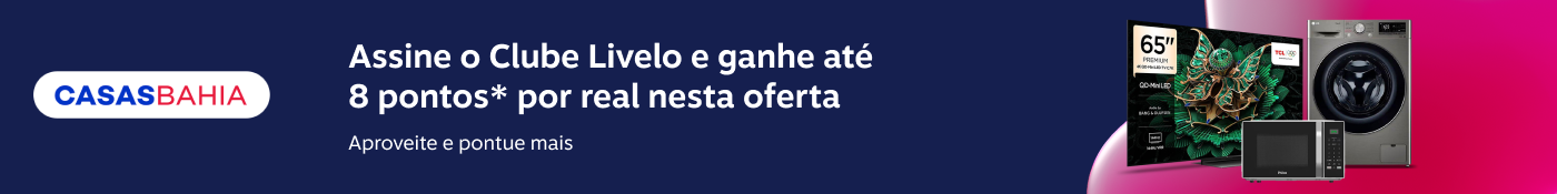Compre na Casas Bahia e ganhe até 8 pontos por real!