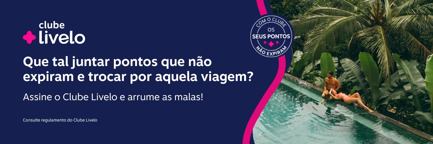 Que tal juntar pontos que não expiram e trocar por aquela viagem?