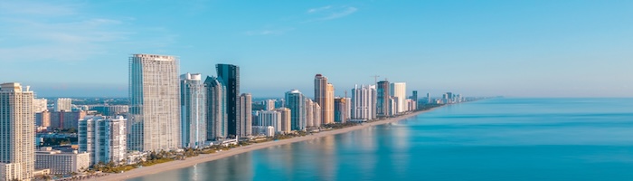 image of a miami backdrop
