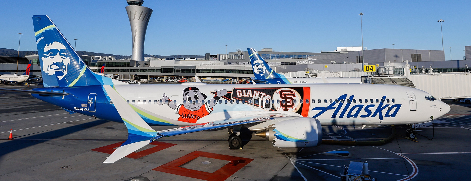 San Francisco Giants Livery aircraft