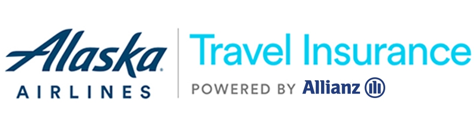 Alaska Airlines and Travel Insurance logo