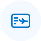 Illustration of a plane point to the left.