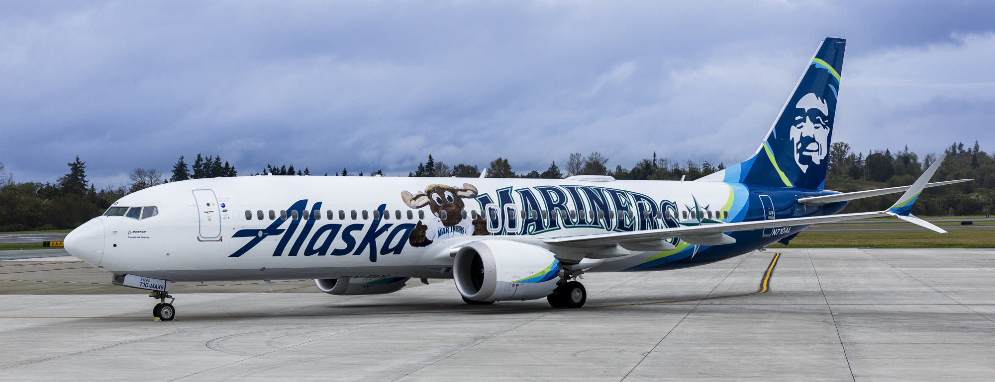 Seattle Mariners Livery aircraft