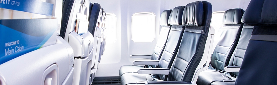 Interior cabin seats.
