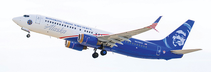 Honoring Those Who Serve Boeing 737-800 Livery aircraft