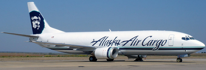 Boeing 737-400 freighter aircraft