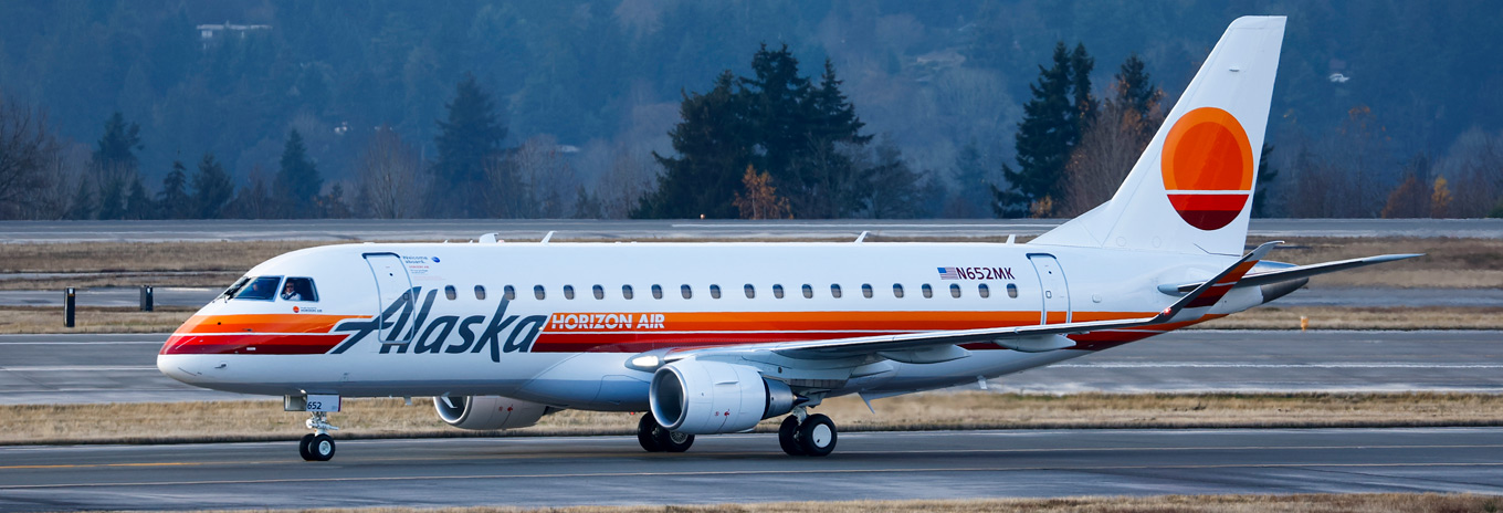 Horizon Air "meatball" Livery aircraft