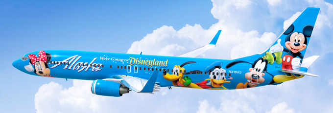 Spirit of Disneyland® II Livery aircraft