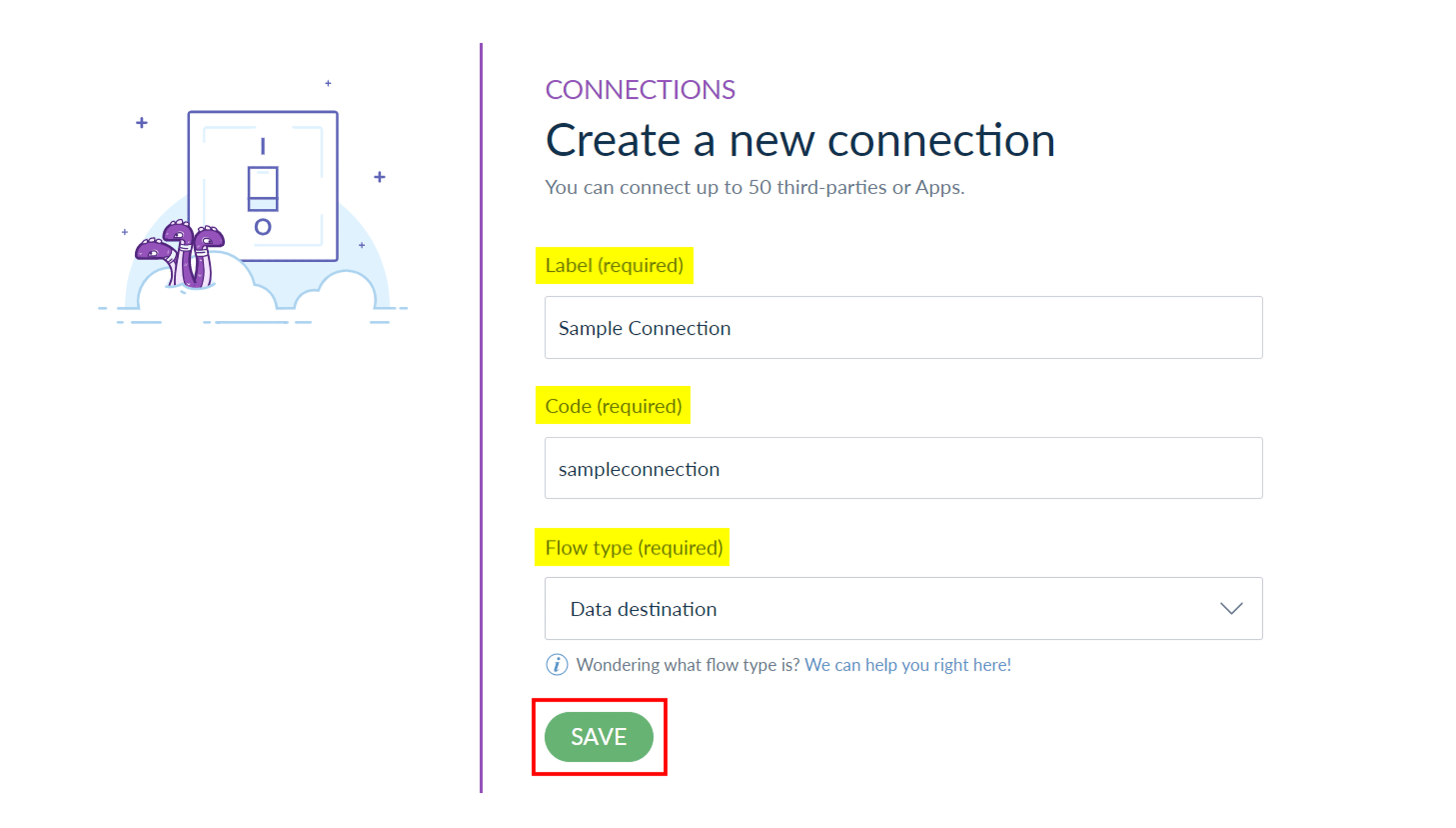 Akeneo-Account-Connection-Save