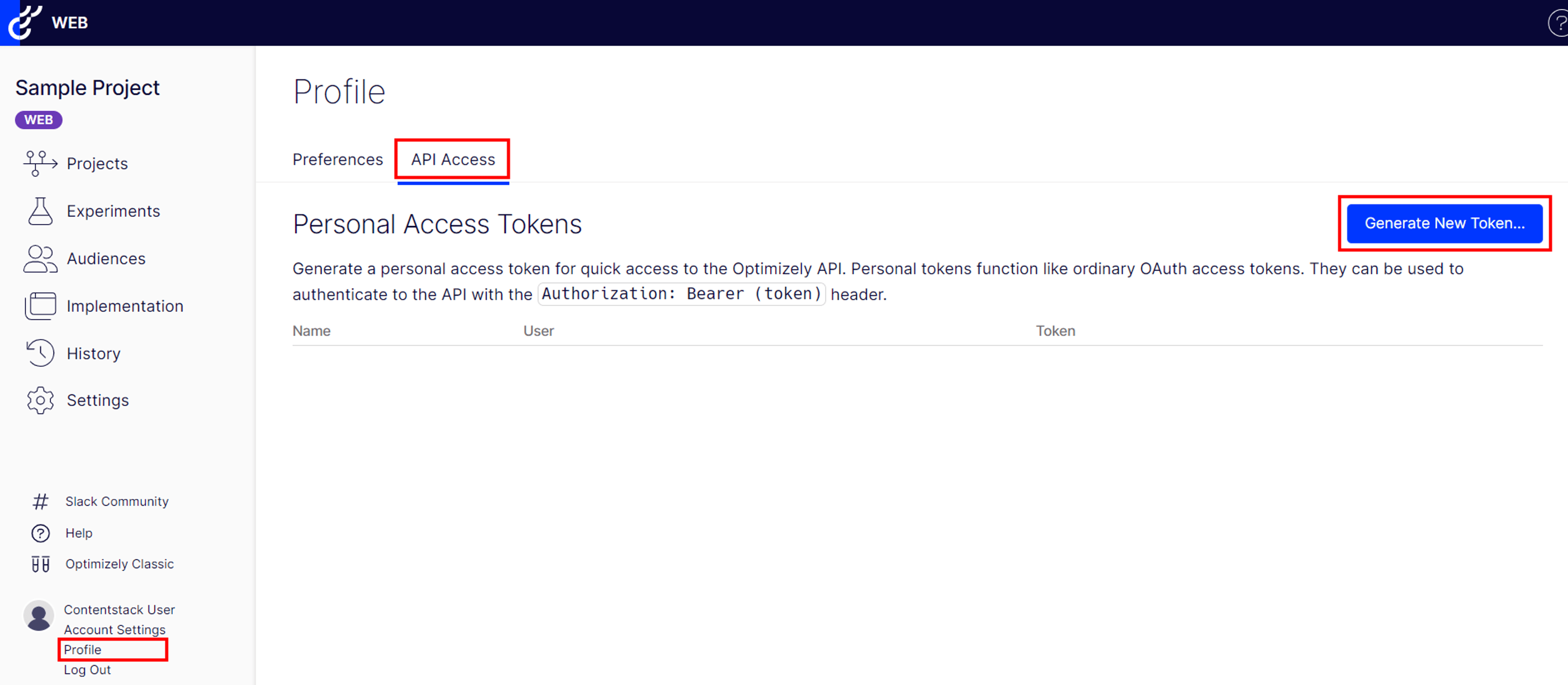 Optimizely-Generate-Access-Token