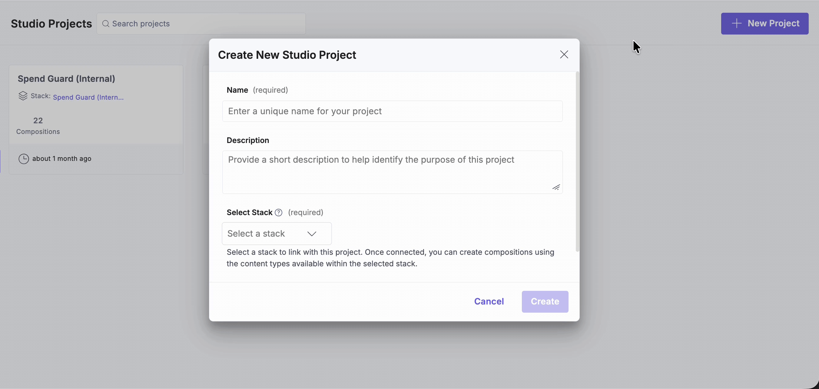 2. Create a Project.gif