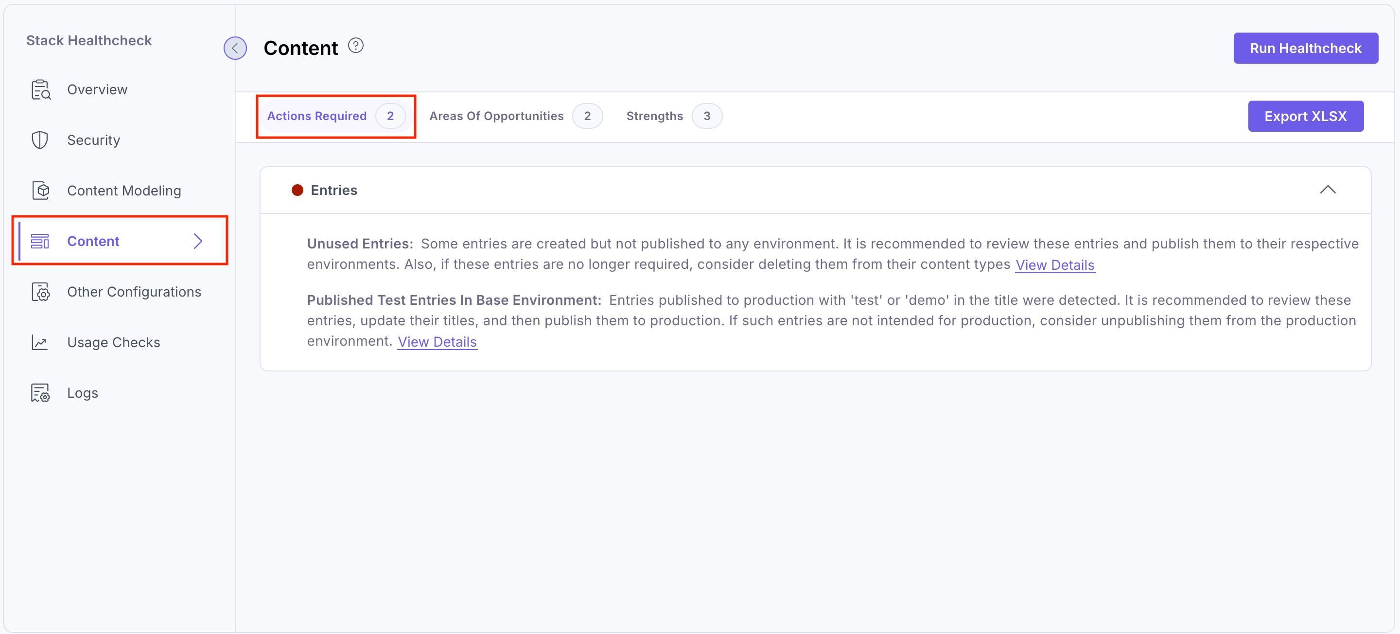 Healthcheck-Content-Actions-Required