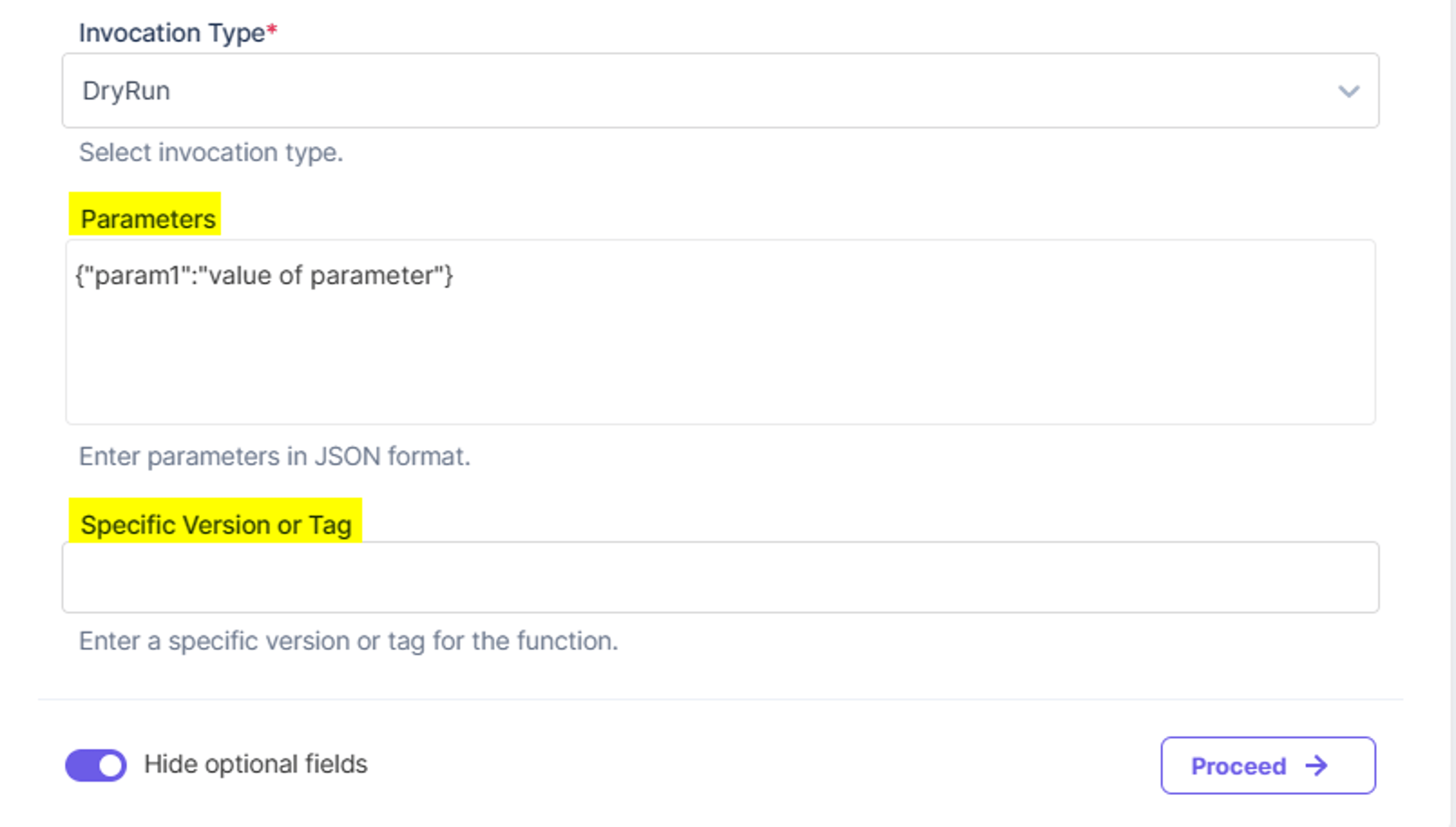 Show_Optional_Fields_DryRun