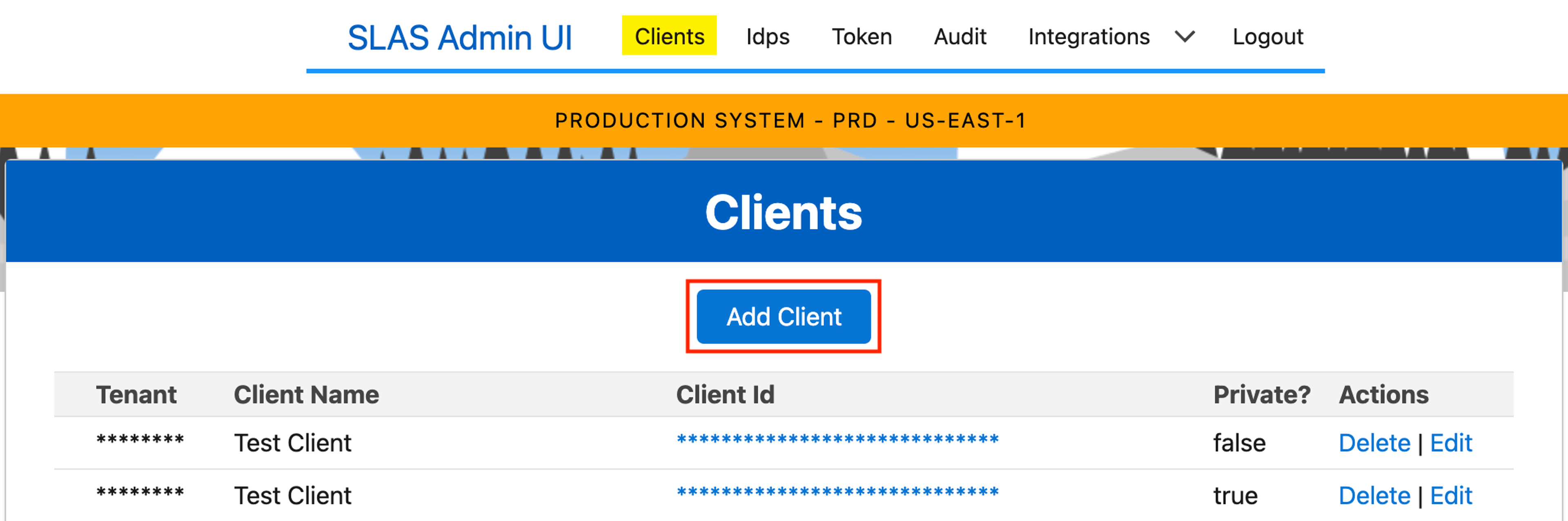 Salesforce-Commerce-Credentials-Add-Client-Button