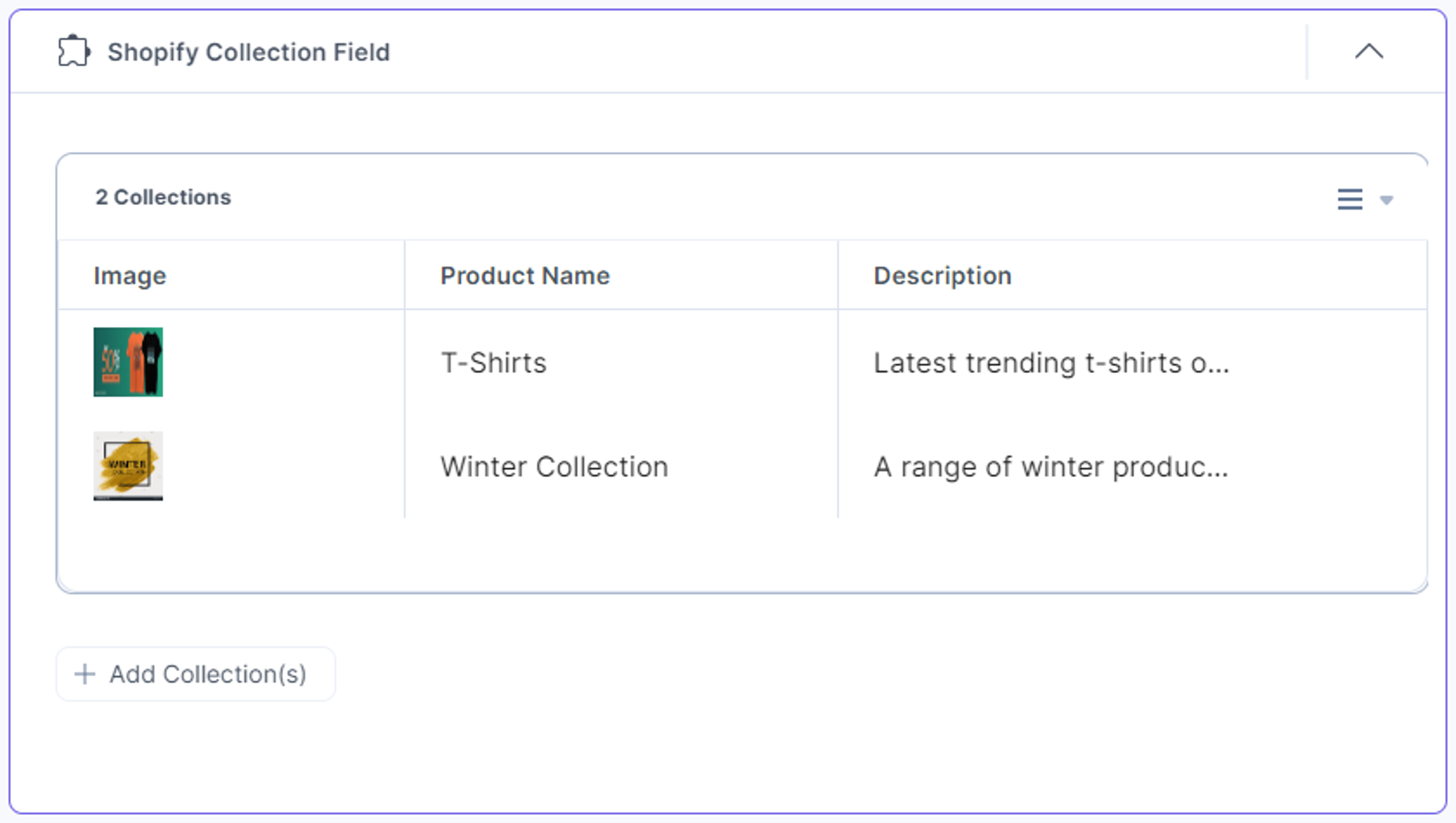 Shopify-Collection-View-List