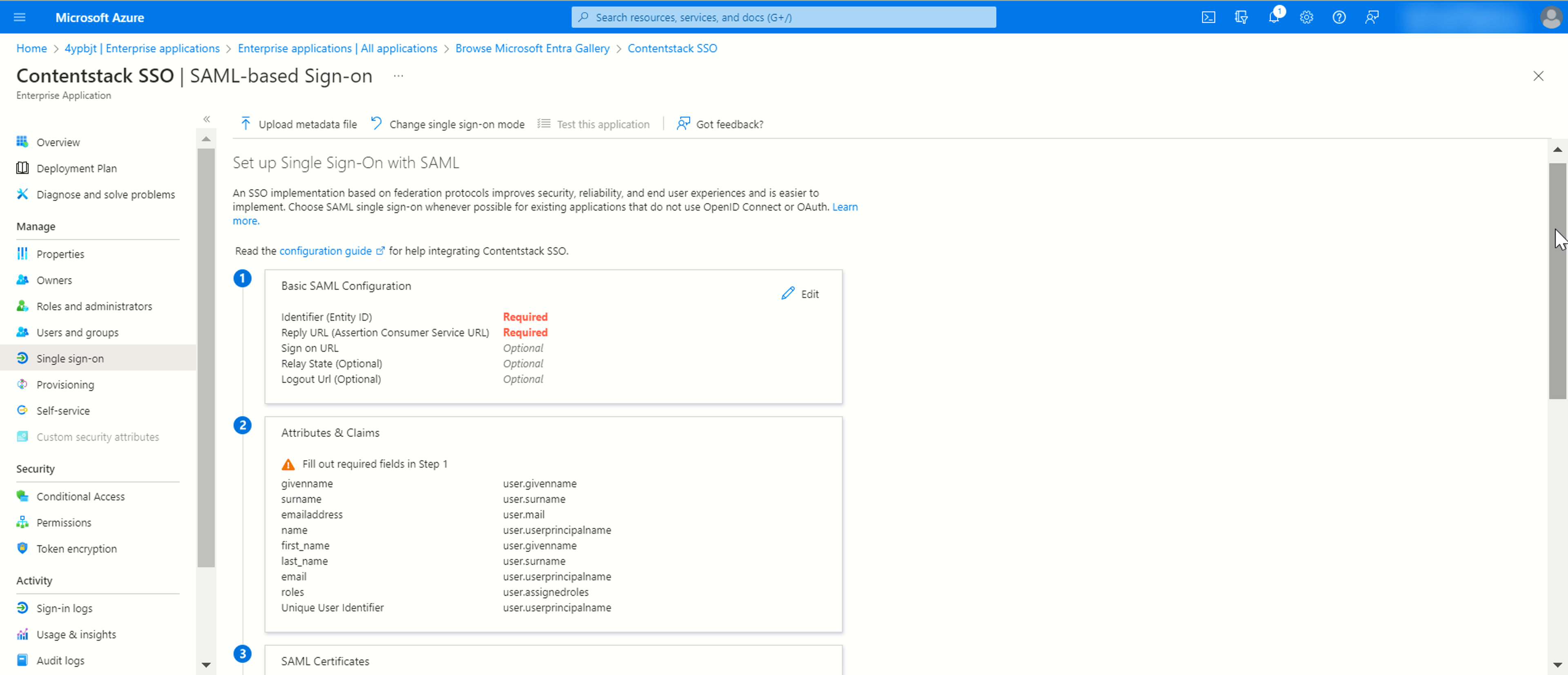 11_SS0_Entra_Contentstack_SSO_SAML_NextSteps.png