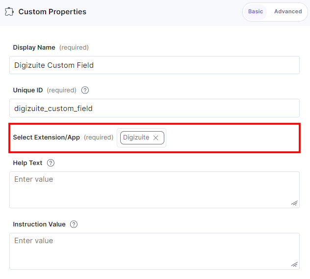 9-Digizuite-Custom-Field-Added-App