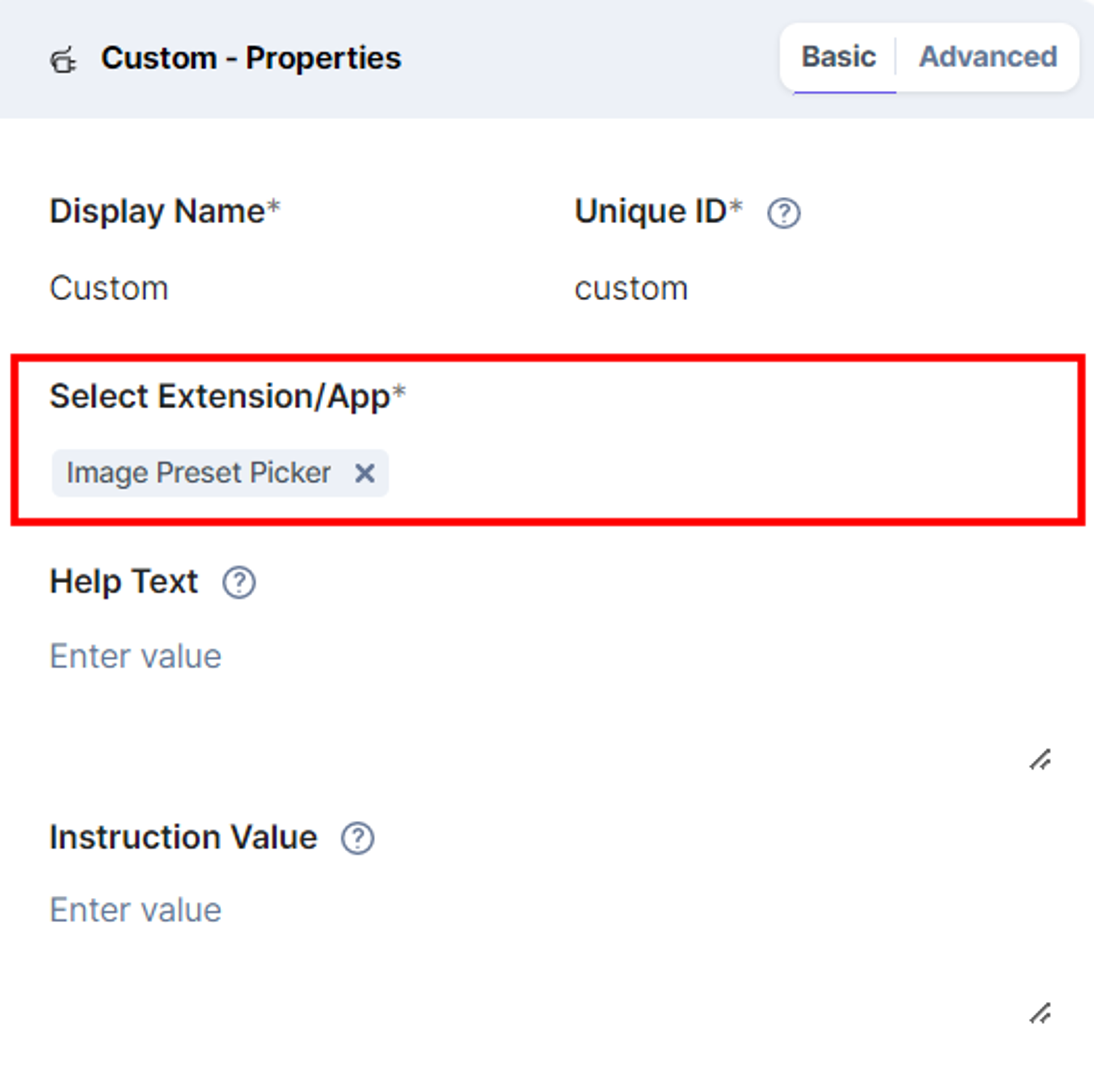 Added-Image-Preset-Builder-In-Custom-Field