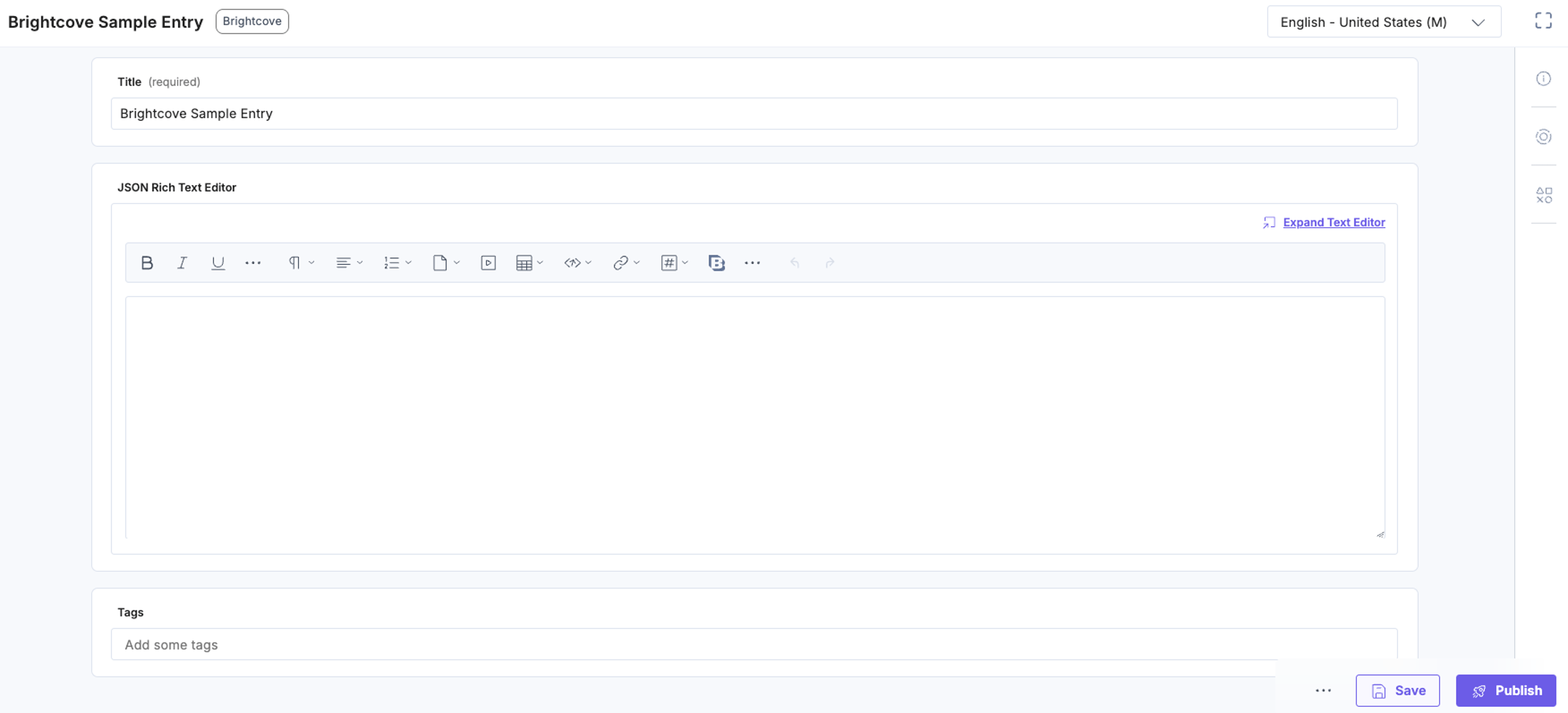 Brightcove-JSONRTE-Sample-Entry