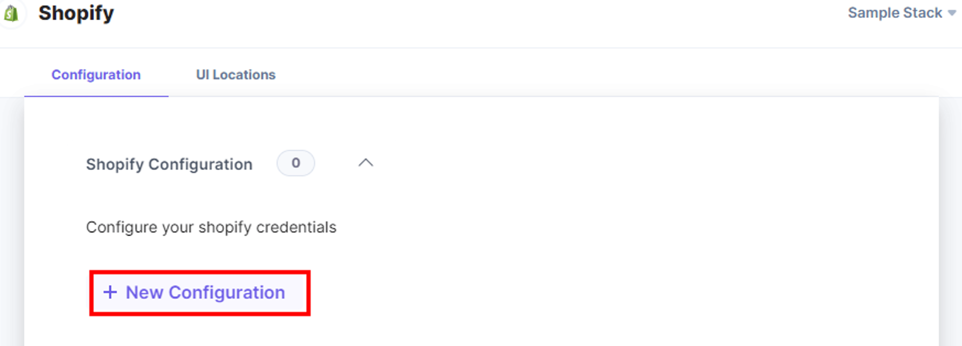 Shopify-Configuration-Add-New-Configuration